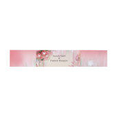 Fuchsia Protea's with Blush & Gold Envelope Band (Flach)