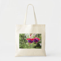 Fuchsia Psalm 118:24 Tasche