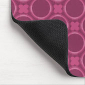 Fuchsia Quirky Charm Mousepad (Ecke)