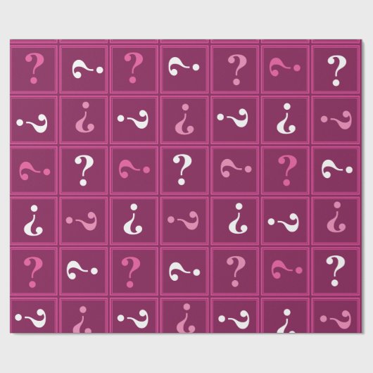 Fuchsia-Rätsel Geschenkpapier (Flach)