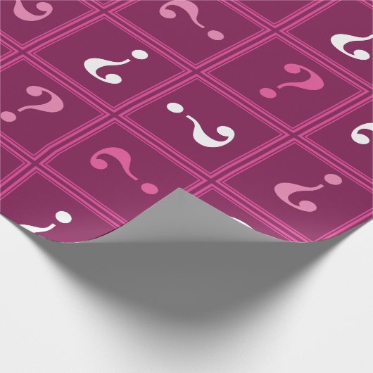 Fuchsia-Rätsel Geschenkpapier (Ecke)