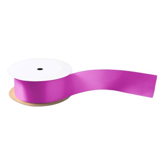 Fuchsia Ribbon Satinband (Spule)