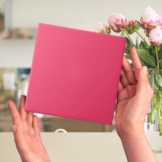 Fuchsia Rosa Farbtafel Fliese