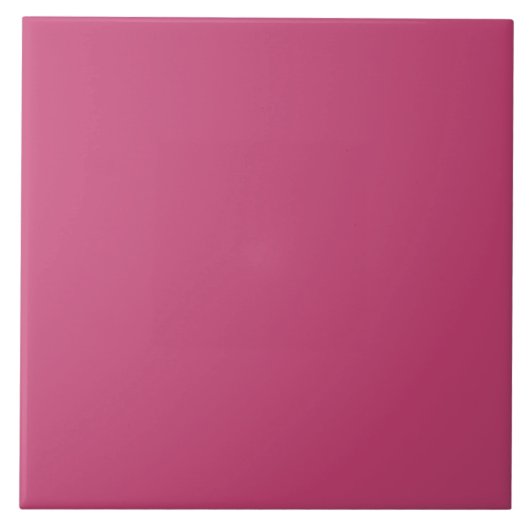 Fuchsia Rosa Fliese (Vorderseite)