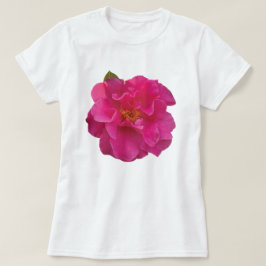 Fuchsia Rosa Kamelie Florales Grafik T-Shirt