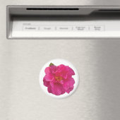 Fuchsia Rosa Kamelie Realistische Blüten Magnet (In Situ (Geschirrspüler))