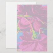 Fuchsia-Rose Briefpapier (Vorne/Hinten)