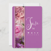 Fuchsia Rose Geburtstagsparty Einladung (Vorderseite)