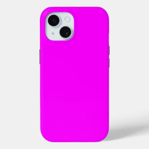 Fuchsia Solid Color Klassisches Elegant Case-Mate iPhone Hülle