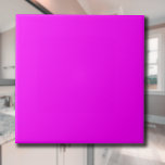 Fuchsia Solid Color | Klassisches Elegant Fliese<br><div class="desc">Fuchsia Solid Color | Classic | elegant | Trendy | Stilvoll | Geschenk</div>