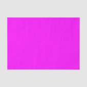 Fuchsia Solid Color | Klassisches Elegant Seidenpapier (Vorderseite)