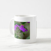 Fuchsia Spiderwort Twins Wildblume Geschenke Appar Kaffeetasse (Vorderseite Links)