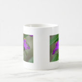 Fuchsia Spiderwort Twins Wildblume Geschenke Appar Kaffeetasse (Mittel)