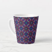 Fuchsia Stargazer Milchtasse (Linke Ecke)
