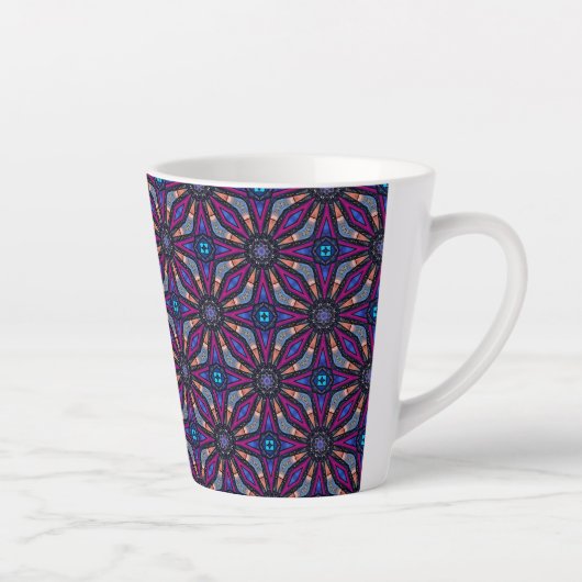 Fuchsia Stargazer Milchtasse (Rechts)