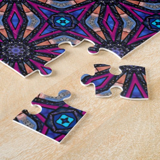 Fuchsia Stargazer Unmöglich Puzzle (Seite)