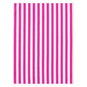 Fuchsia Stripes Tischdecke (Vorderseite)