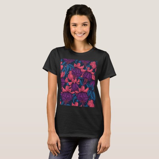 Fuchsia-T - Shirt (Vorne ganz)