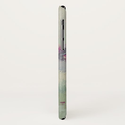 Fuchsia Treeline Case-Mate iPhone Hülle (Hinten/Links)