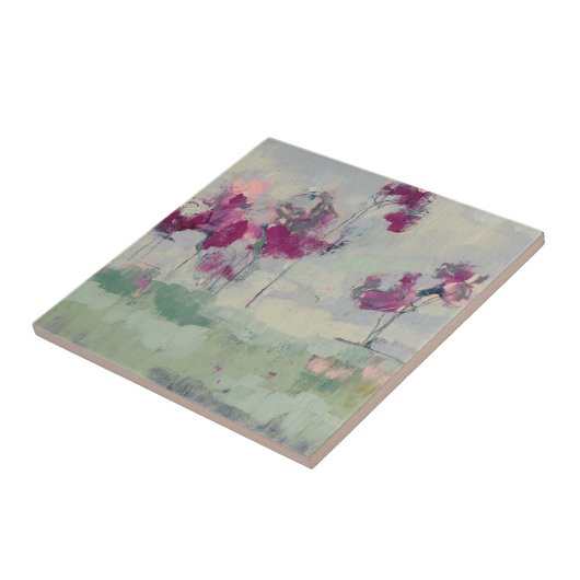 Fuchsia Treeline Fliese (Seite)