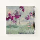 Fuchsia Treeline Notizblock (Rückseite)