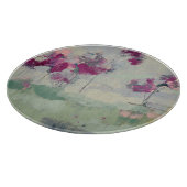 Fuchsia Treeline Schneidebrett (Ecke)