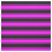 Fuchsia und Black Lines Stoff (Muster)