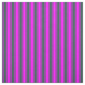 Fuchsia und dunkelschiefer graue Streifen Stoff (Muster)