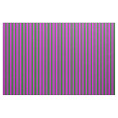 Fuchsia und grünes/gestreiftes Muster Stoff (Yard (91,4 cm))