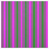 Fuchsia und grünes/gestreiftes Muster Stoff (Muster)
