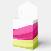 Fuchsia- und Limettengrüne Geschenkboxen Geschenkschachtel (Geöffnet)