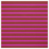 Fuchsia und Maroon-Streifen Stoff (Muster)