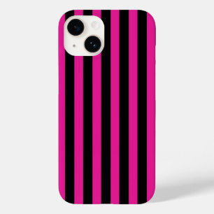 Fuchsia und schwarze Süßigkeiten Case-Mate iPhone 14 Hülle