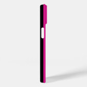 Fuchsia und schwarze Süßigkeiten Case-Mate iPhone Hülle (Rückseite / Rechts)