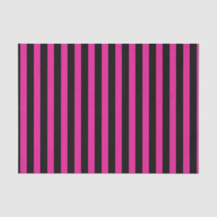 Fuchsia und schwarze Süßigkeiten Seidenpapier