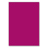 Fuchsia Verzauberung + Gastliste Electric Fuchsia Tischnummer (Rückseite)
