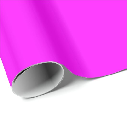 Fuchsia Violet Geschenkpapier (Rolleneckpunkt)