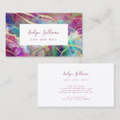 Fuchsia-Visitenkarte Visitenkarte (Vorne/Hinten)