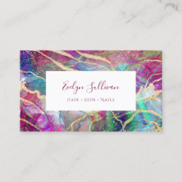 Fuchsia-Visitenkarte Visitenkarte