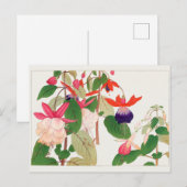 Fuchsia von Tanigami Konan Postkarte (Vorne/Hinten)