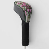 Fuchsias-Blume in Vase Golf Headcover (angewinkelt)