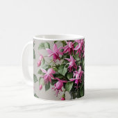 Fuchsias-Blume in Vase Kaffeetasse (Vorderseite Links)
