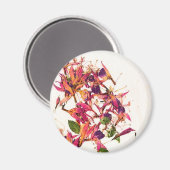 FUCHSIAS I MAGNET (Vorderseite/Rückseite)