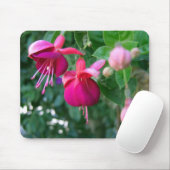 Fuchsie 1 mousepad (Mit Mouse)