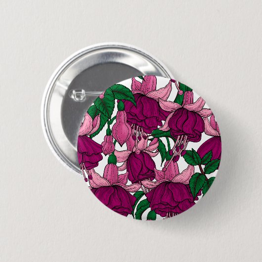 Fuchsie Button (Vorne & Hinten)
