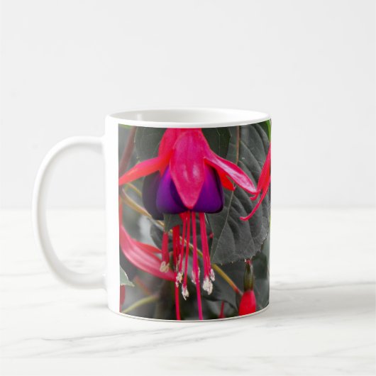 Fuchsie Kaffeetasse (Links)