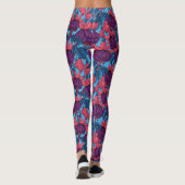 Fuchsie Leggings (Rückseite)