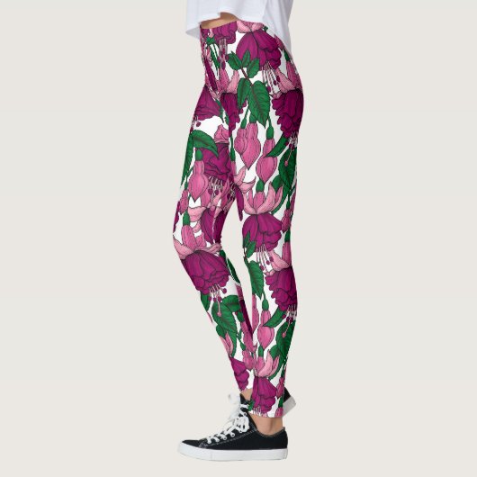 Fuchsie Leggings (Links)