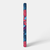 Fuchsie Samsung Galaxy Hülle (Linke Seite)