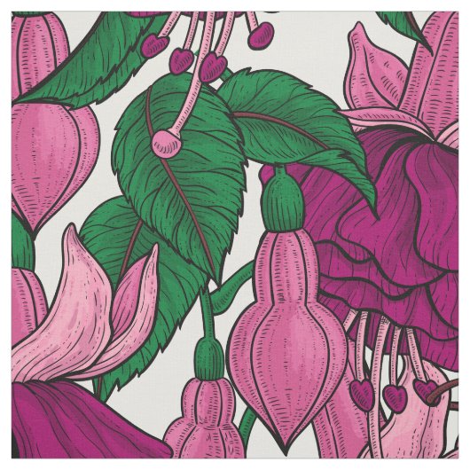Fuchsie Stoff (Muster)